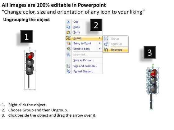 Stop Light Traffic Light PowerPoint Slides And Ppt Diagram Templates researched visual