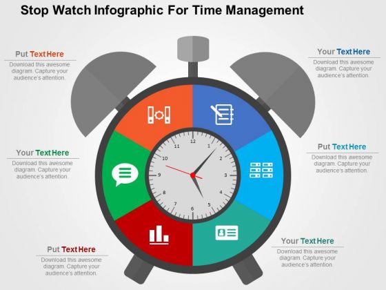 Stop Watch Infographic For Time Management PowerPoint Template Stop Watch Infographic For Time Management PowerPoint Template