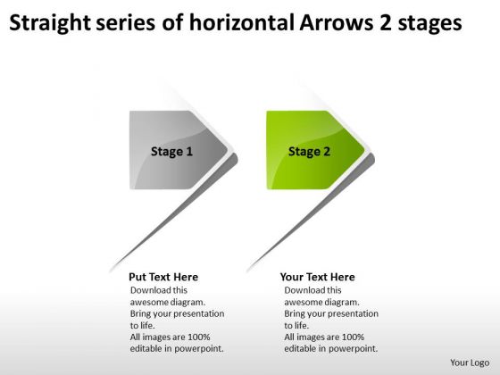 Straight Series Of Horizontal Arrows 2 Stages Ppt Tech Support Business PowerPoint Templates Straight Series Of Horizontal Arrows 2 Stages Ppt Tech Support Business PowerPoint Templates