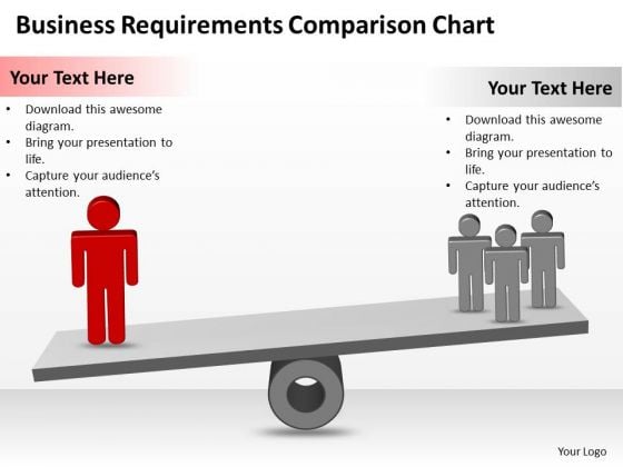 Business Comparison Chart Template