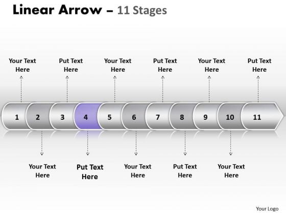 Strategy PowerPoint Template Linear Arrow 11 Stages Communication Skills Design Strategy PowerPoint Template Linear Arrow 11 Stages Communication Skills Design
