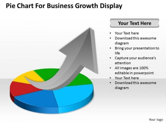 Strategy PowerPoint Template Pie Chart For Business Growth Display Ppt Slides Strategy PowerPoint Template Pie Chart For Business Growth Display Ppt Slides