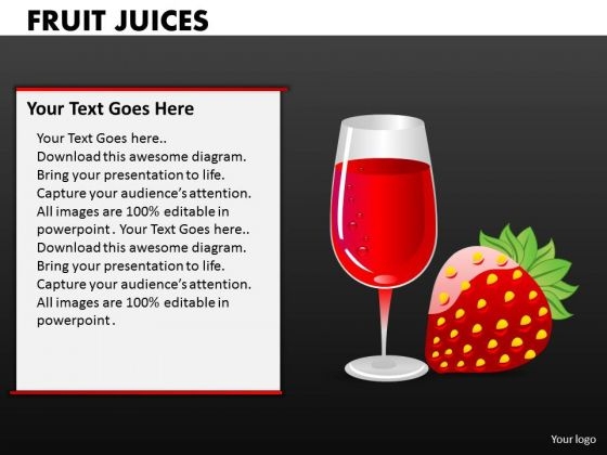 Strawberry Juice PowerPoint Templates And Strawberries PowerPoint Slides Strawberry Juice PowerPoint Templates And Strawberries PowerPoint Slides