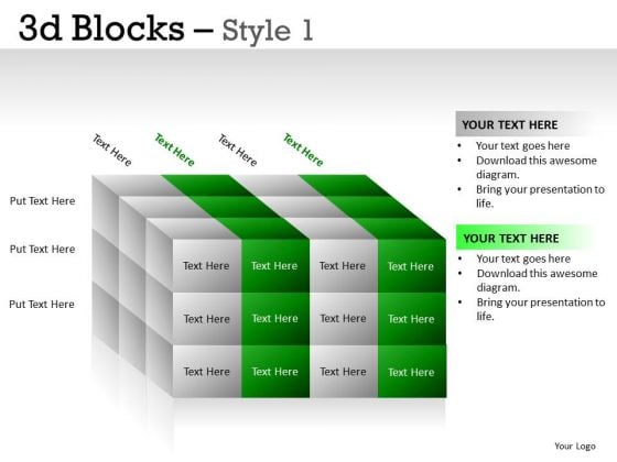 Structure 3d Blocks 1 PowerPoint Slides And Ppt Diagram Templates Structure 3d Blocks 1 PowerPoint Slides And Ppt Diagram Templates