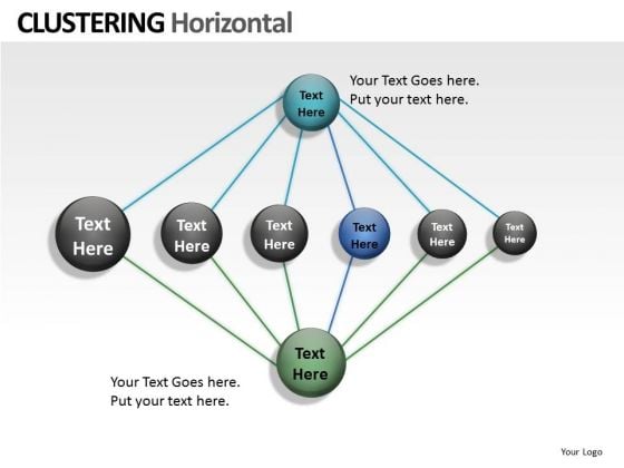 Style Clustering Horizontal PowerPoint Slides And Ppt Diagram Templates Style Clustering Horizontal PowerPoint Slides And Ppt Diagram Templates