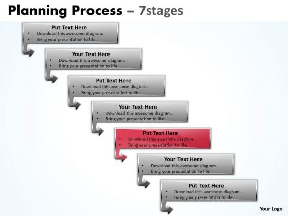 Success PowerPoint Template Downward Process Of 7 Stages Time Management Image Success PowerPoint Template Downward Process Of 7 Stages Time Management Image