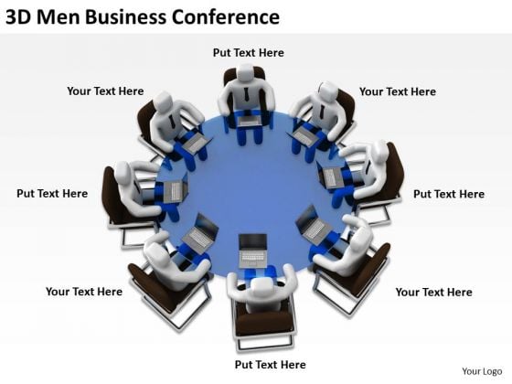 Successful Business Men 3d PowerPoint Presentations Conference Slides Successful Business Men 3d PowerPoint Presentations Conference Slides