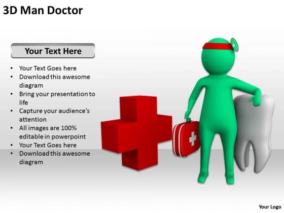 Successful Business People 3d Man Doctor PowerPoint Templates Ppt Backgrounds For Slides Successful Business People 3d Man Doctor PowerPoint Templates Ppt Backgrounds For Slides