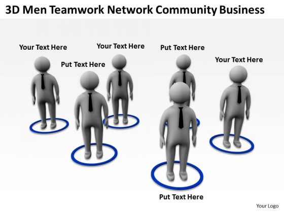 Successful Business People Network Community PowerPoint Presentations Templates