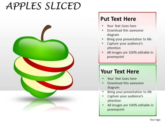 Synergy Apples Sliced PowerPoint Slides And Ppt Diagram Templates Synergy Apples Sliced PowerPoint Slides And Ppt Diagram Templates
