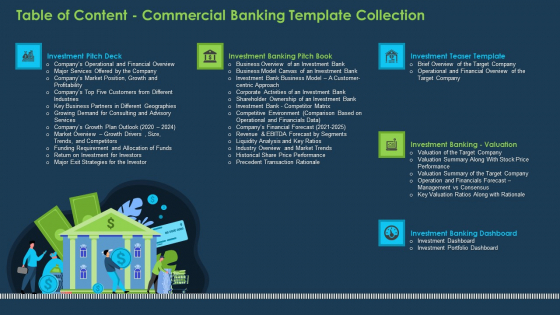 Table Of Content Commercial Banking Template Collection Ppt File Vector PDF Table Of Content Commercial Banking Template Collection Ppt File Vector PDF