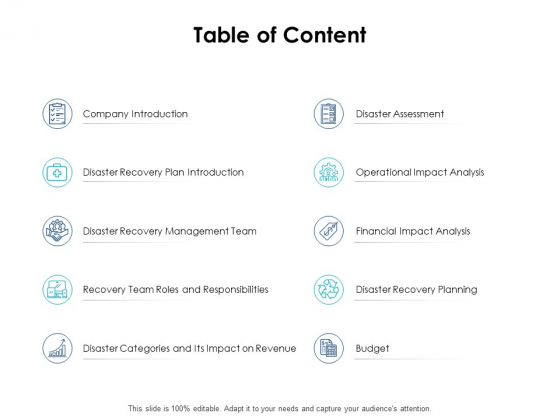 Table Of Content Company Introduction Ppt PowerPoint Presentation File Picture