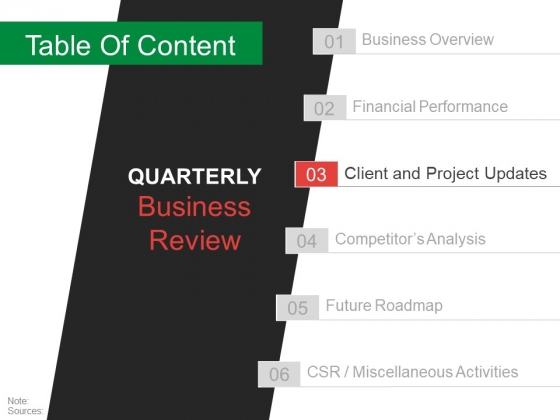 table of content template 4 ppt powerpoint presentation infographic