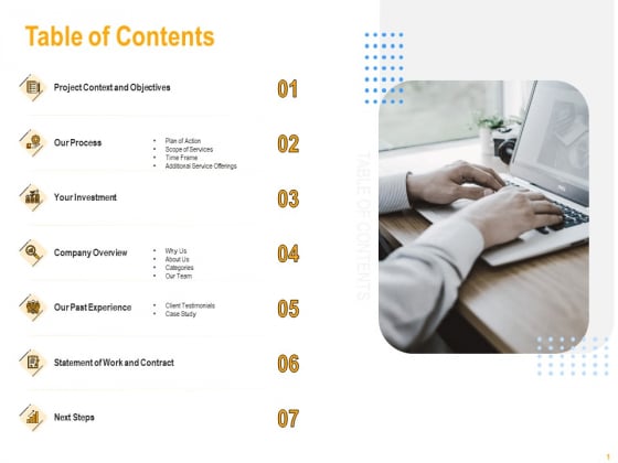 Table Of Contents Infographics PDF Table Of Contents Infographics PDF