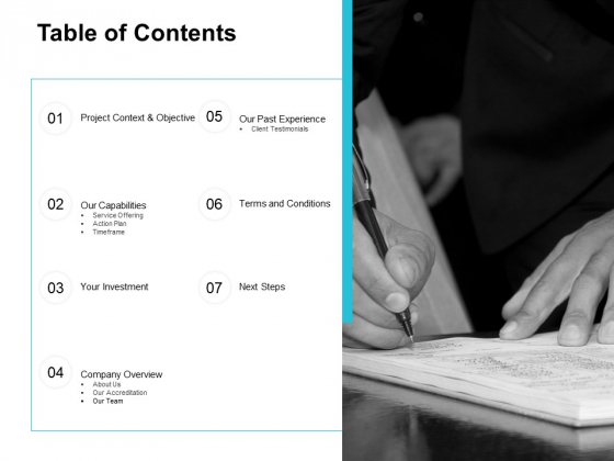 Table Of Contents Ppt PowerPoint Presentation Portfolio Background Designs Table Of Contents Ppt PowerPoint Presentation Portfolio Background Designs