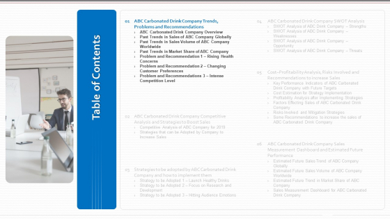 Table Of Contents Template PDF Table Of Contents Template PDF