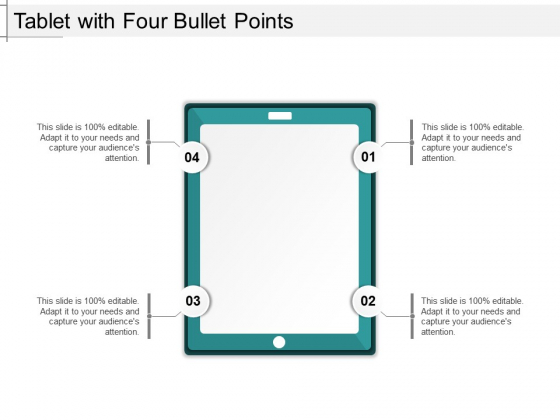 Tablet With Four Bullet Points Ppt PowerPoint Presentation File Slide Download Tablet With Four Bullet Points Ppt PowerPoint Presentation File Slide Download