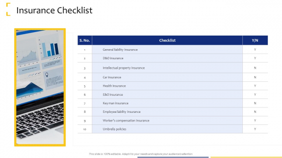 Tactical Analysis Insurance Checklist Ppt Summary Visuals PDF Tactical Analysis Insurance Checklist Ppt Summary Visuals PDF