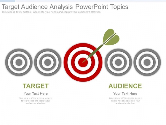 Target Audience Analysis Powerpoint Topics