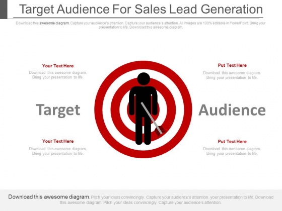 Target Audience For Sales Lead Generation Ppt Slides Target Audience For Sales Lead Generation Ppt Slides