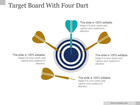 Target Board With Four Dart Ppt PowerPoint Presentation Visual Aids Target Board With Four Dart Ppt PowerPoint Presentation Visual Aids