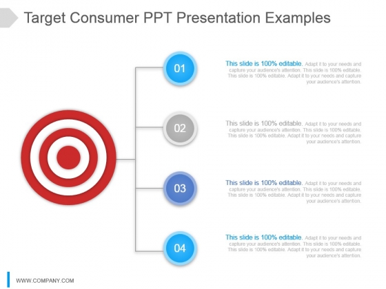Target Consumer Ppt Presentation Examples