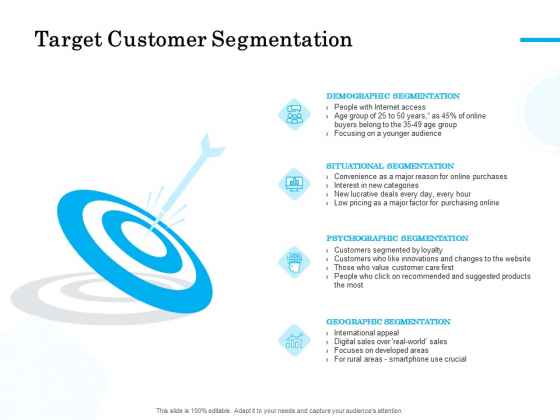 Target Market Segmentation Target Customer Segmentation Ppt PowerPoint Presentation Pictures Grid PDF