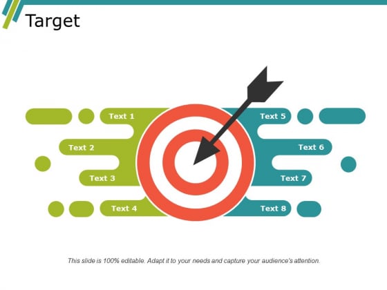 target ppt powerpoint presentation infographic template target templates