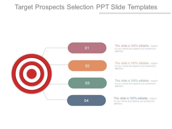 Target Prospects Selection Ppt Slide Templates Target Prospects Selection Ppt Slide Templates