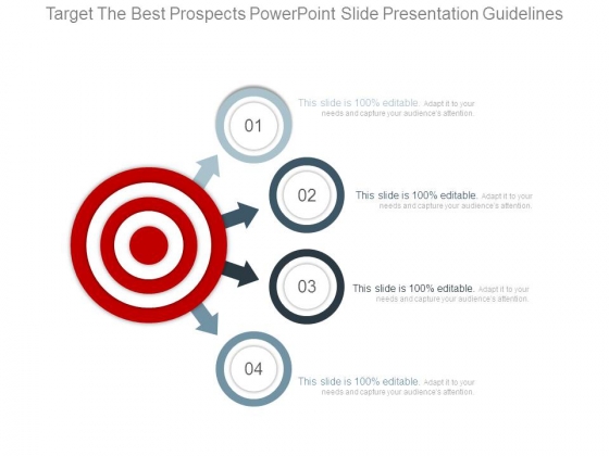 Target The Best Prospects Powerpoint Slide Presentation Guidelines Target The Best Prospects Powerpoint Slide Presentation Guidelines