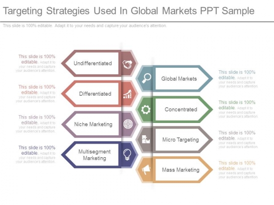 Targeting Strategies Used In Global Markets Ppt Sample Targeting Strategies Used In Global Markets Ppt Sample