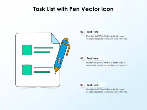 Task List With Pen Vector Icon Ppt Outline Layout PDF Task List With Pen Vector Icon Ppt Outline Layout PDF