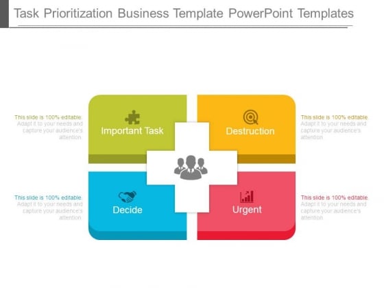 Task Prioritization Business Template Powerpoint Templates Task Prioritization Business Template Powerpoint Templates