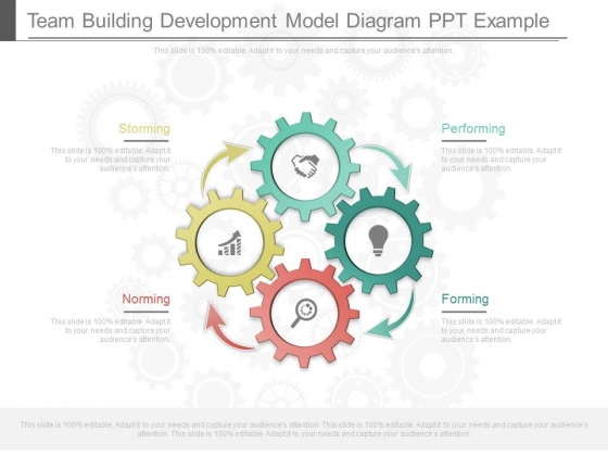 Team Building Development Model Diagram Ppt Example