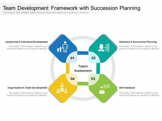 Team Development Framework With Succession Planning Ppt PowerPoint Presentation Styles Layouts PDF