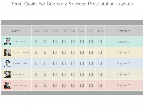 Team Goals For Company Success Presentation Layouts Team Goals For Company Success Presentation Layouts