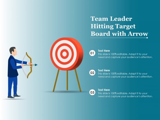 Team Leader Hitting Target Board With Arrow Ppt PowerPoint Presentation Slides Demonstration Team Leader Hitting Target Board With Arrow Ppt PowerPoint Presentation Slides Demonstration