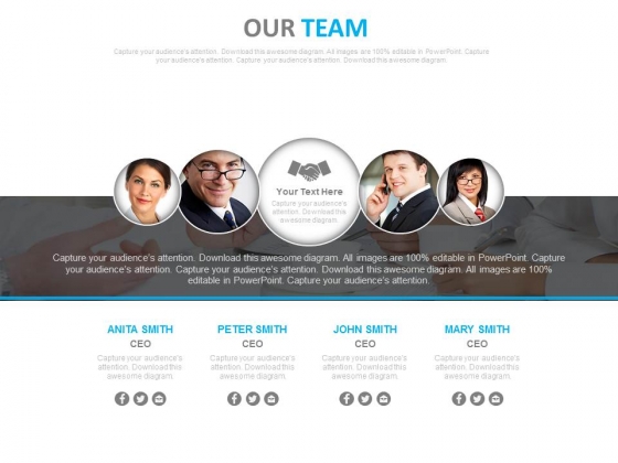 Team Of Professionals For Specific Task Powerpoint Slides