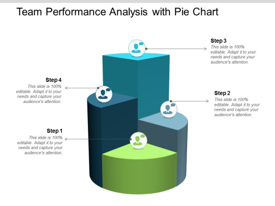 Team Performance Analysis With Pie Chart Ppt Powerpoint Presentation Infographic Template Slideshow