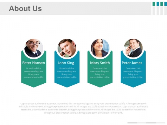 Team Photos About Us Details Powerpoint Slides Team Photos About Us Details Powerpoint Slides
