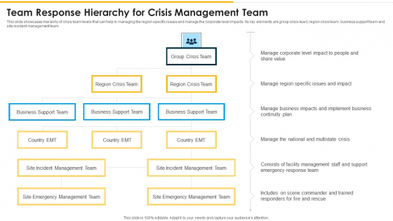 Team Response Hierarchy For Crisis Management Team Rules PDF