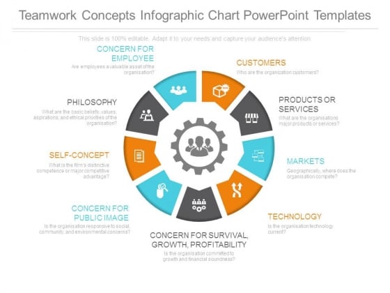 Teamwork Concepts Infographic Chart Powerpoint Templates Teamwork Concepts Infographic Chart Powerpoint Templates