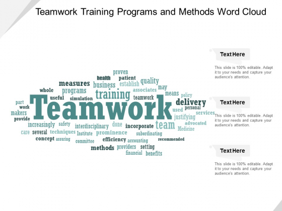 Teamwork Training Programs And Methods Word Cloud Ppt Powerpoint Presentation Infographics Design Templates Teamwork Training Programs And Methods Word Cloud Ppt Powerpoint Presentation Infographics Design Templates