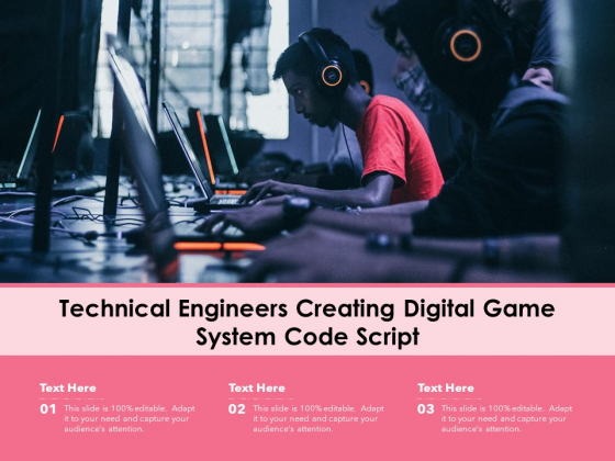 Technical Engineers Creating Digital Game System Code Script Ppt PowerPoint Presentation File Rules PDF