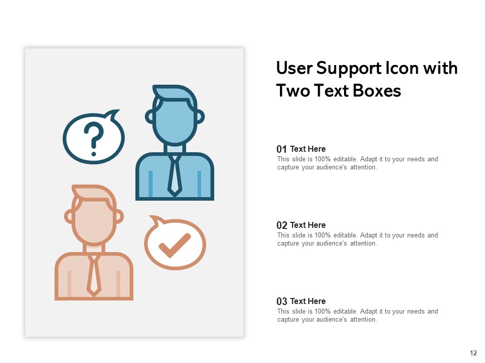 Technical Support Icon Customer Arrow Strategy Ppt PowerPoint Presentation Complete Deck unique content ready
