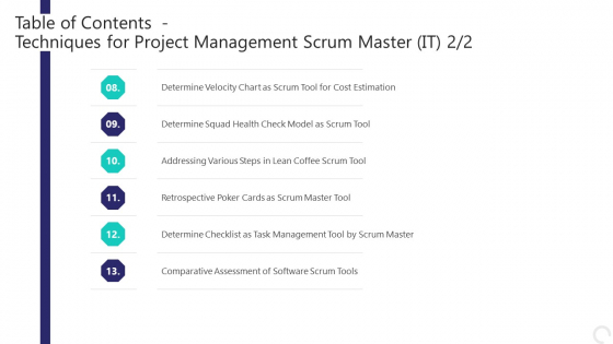 Techniques_For_Project_Management_Scrum_Master_IT_Ppt_PowerPoint_Presentation_Complete_Deck_With_Slides_Slide_4