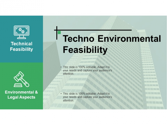 Techno Environmental Feasibility Ppt PowerPoint Presentation Styles Layout Ideas