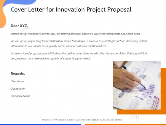 Technological Innovation Project Cover Letter For Innovation Project Proposal Template PDF Technological Innovation Project Cover Letter For Innovation Project Proposal Template PDF