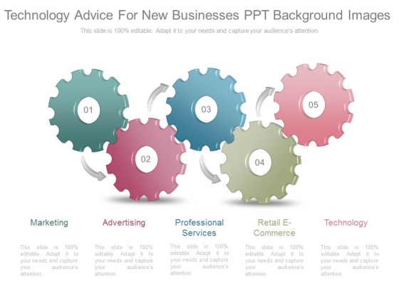 Technology Advice For New Businesses Ppt Background Images
