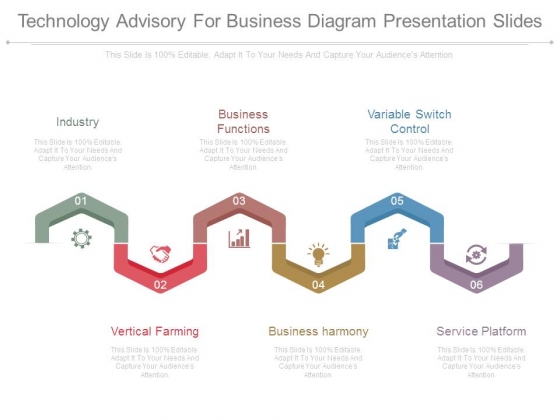 Technology Advisory For Business Diagram Presentation Slides
